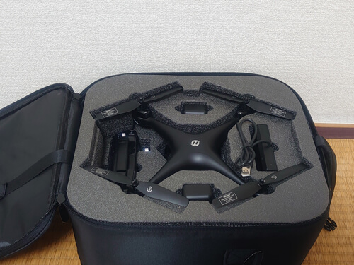 HS120D ドローン本体収納