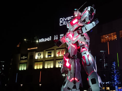 等身大(1/1) RX-0 ユニコーンガンダム(お台場)