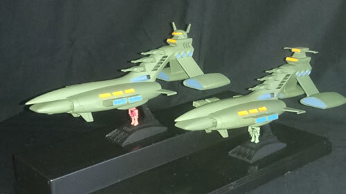 1/1200 シャア専用ムサイ